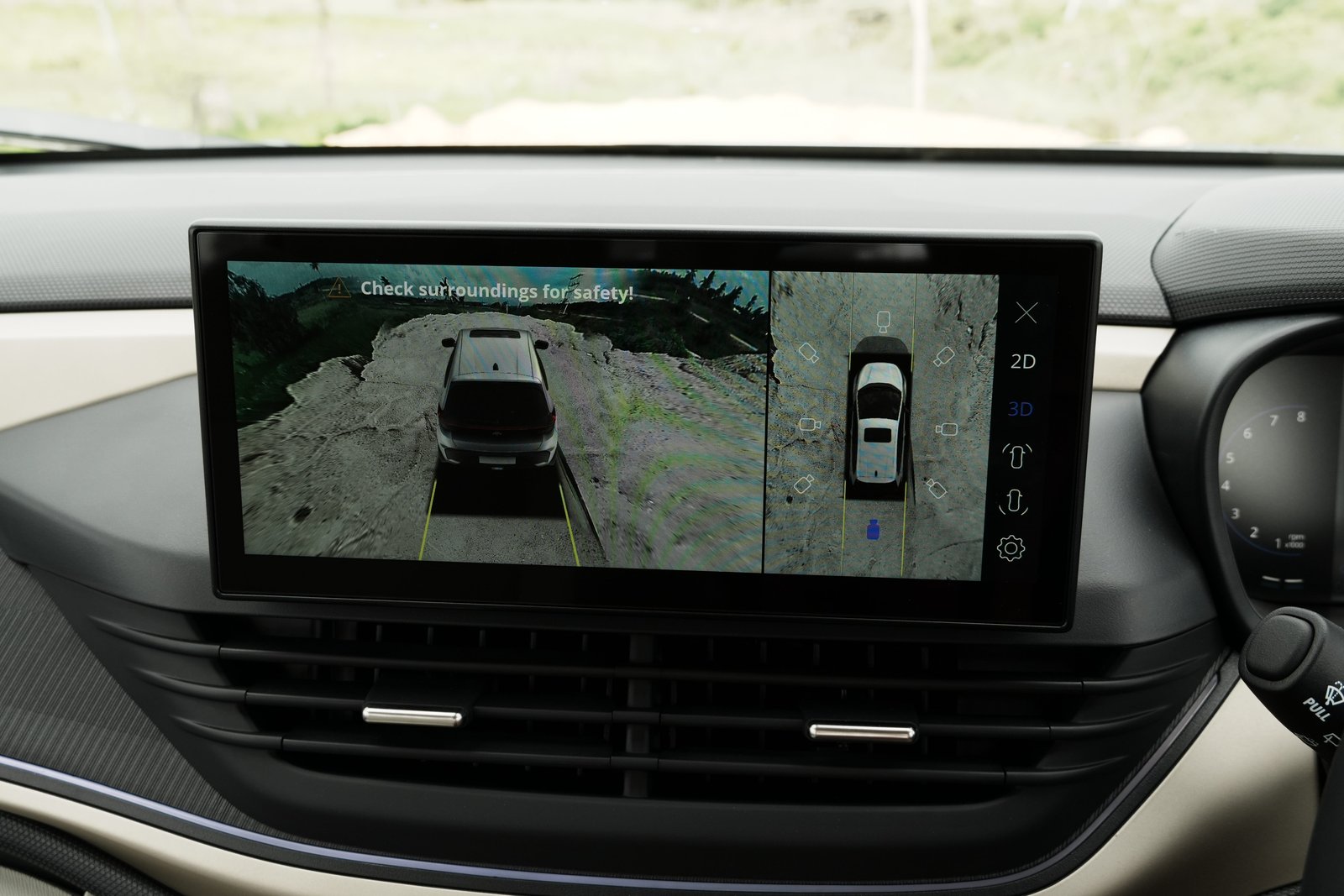 Tata Altroz interior — Driver-focused cabin