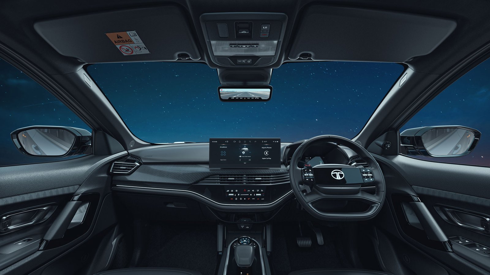Tata Harrier interior — Command cockpit